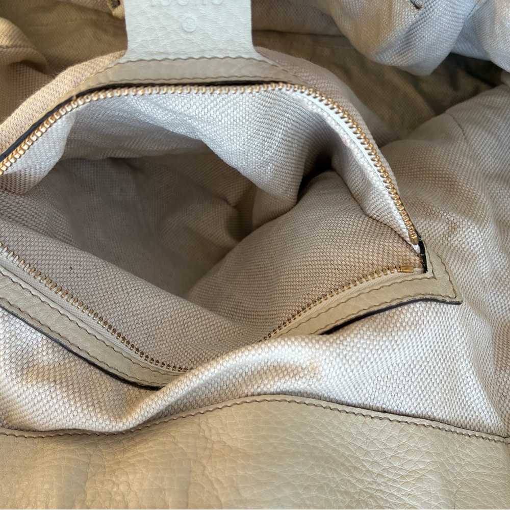 🤍 Gucci Soho Ivory Tote Bag - Picture 15 of 17